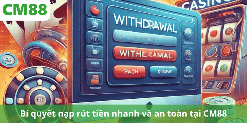 Bí quyết nạp rút tiền nhanh và an toàn tại CM88
